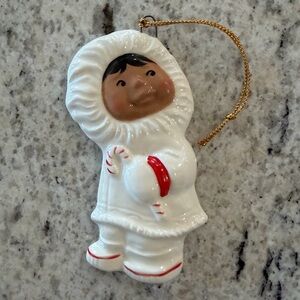 Vintage Alaska Snowbabies 1985 Holiday Ornament